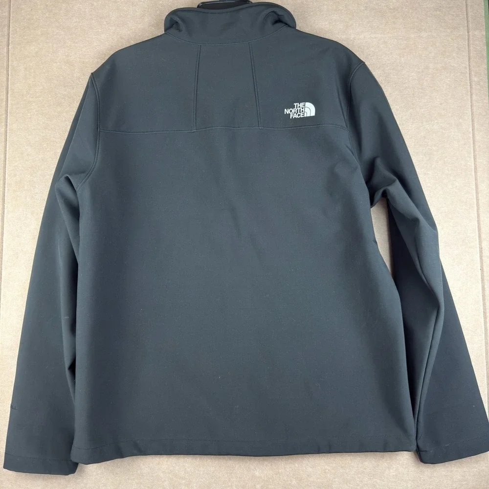 The North Face Jacket Men L Black‎ Coca-Cola Heart Grad Logo WindWall Softshell